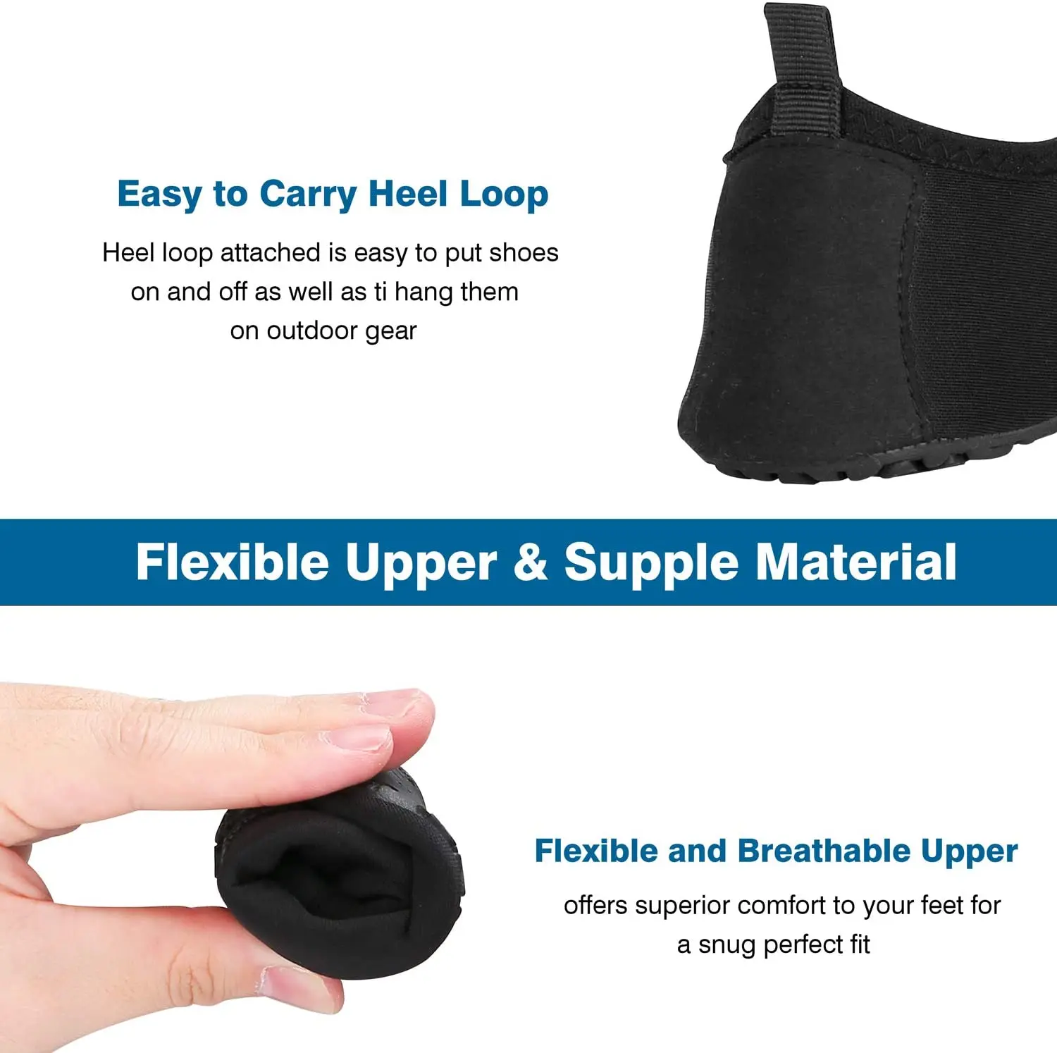 free sample Unisex neoprene beach diving socks foldable swimming shoes soft sole waterproof dive shoes