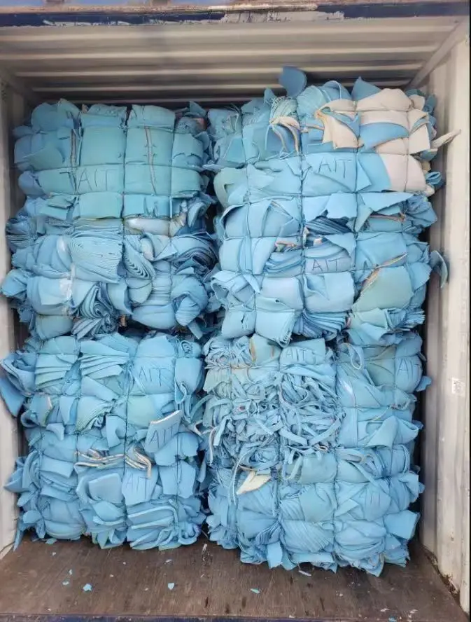 scrap foam in canada/waste pu trim rebirth foam sponge scraps with factory cost