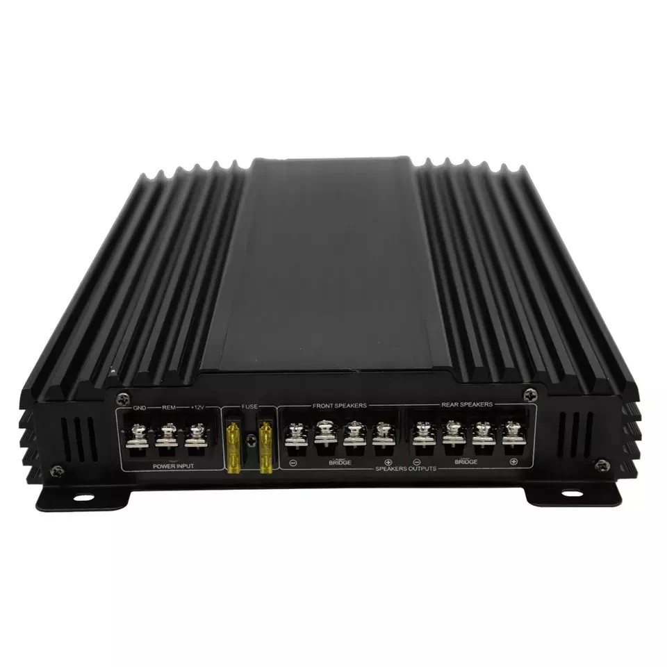 Cheap Price Entry Level 65W 4 Channel Car Amplifier Class AB  Car Digital Audio Amplifier