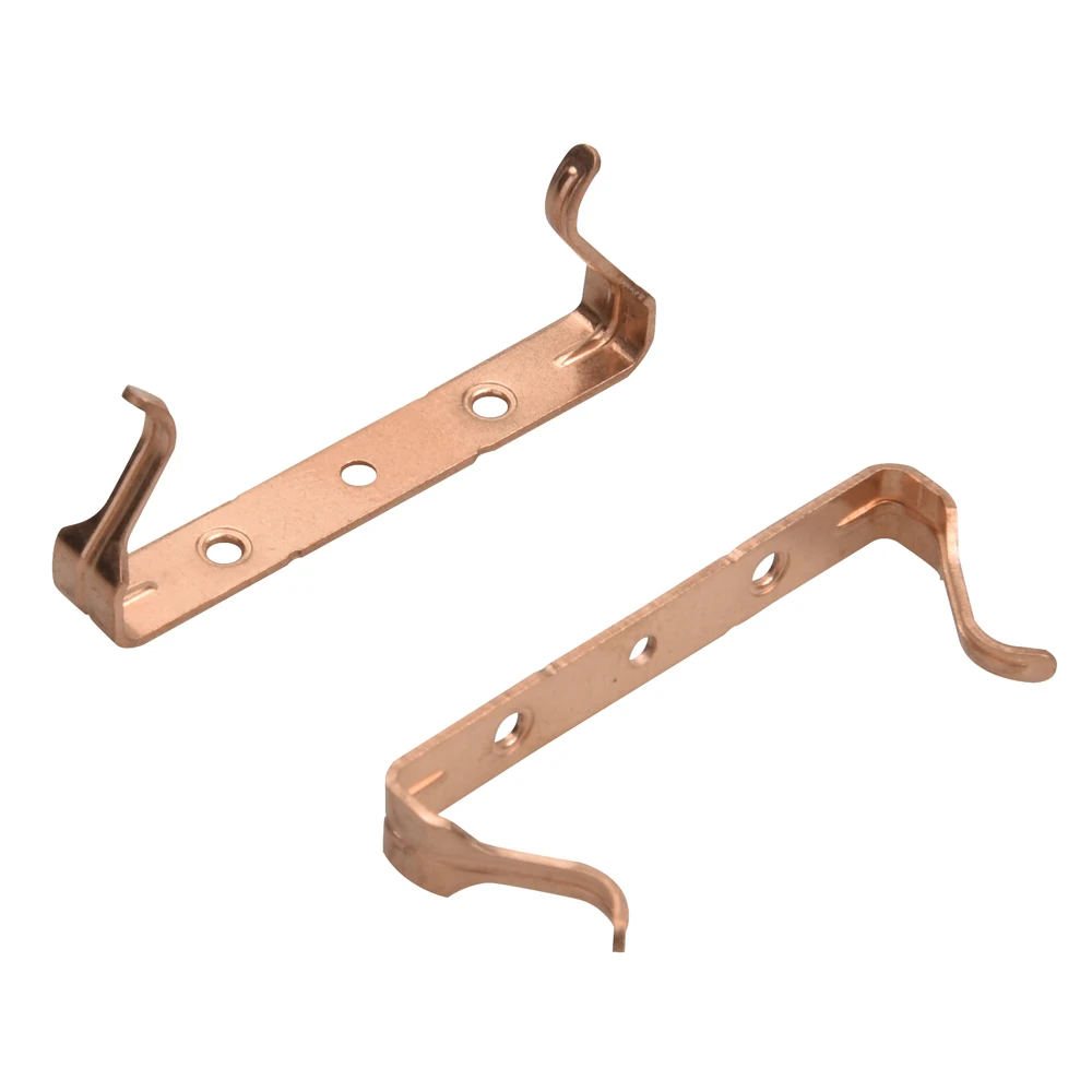 phosphor bronze EU earth contact, copper grounding socket parts,16A power socket parts