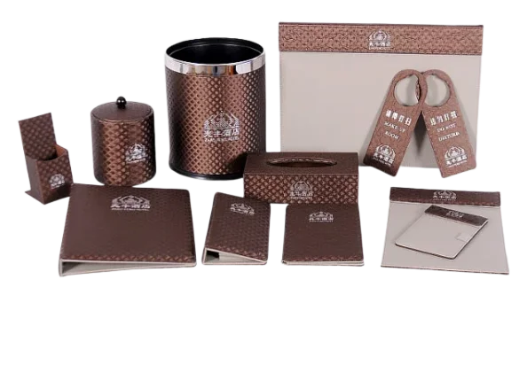 Custom Produce Guest Room Leather Supplies Hotel Amenities
