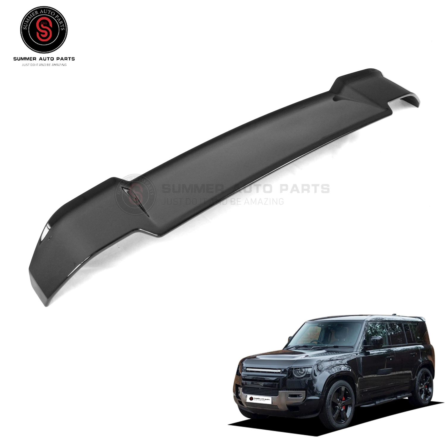 Hot Sell DEF4X4 Car Rear Roof Spoiler Exterior Accessories Wing Rear Window Carbon  Trunk Spoiler ForDefender 2020