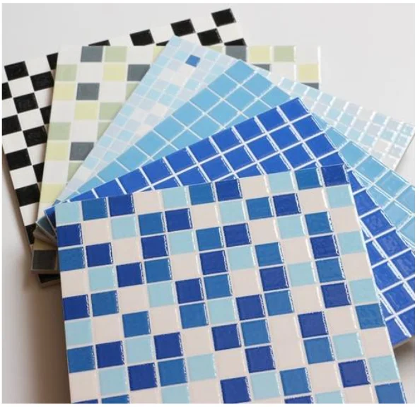 China pool tile mosaic colorful ceramic swimming pool tile price swimming pool tile cheap