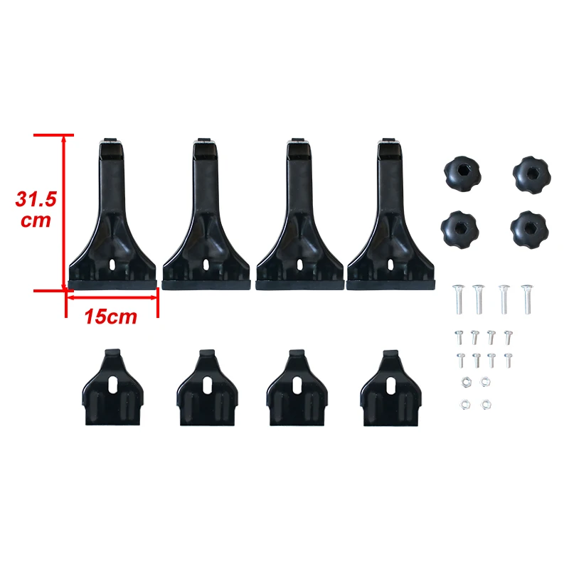 Universal Detachable 135cm Automobile Roof Luggage Rack Reinforced Car Roof Rack for Luggage Storage