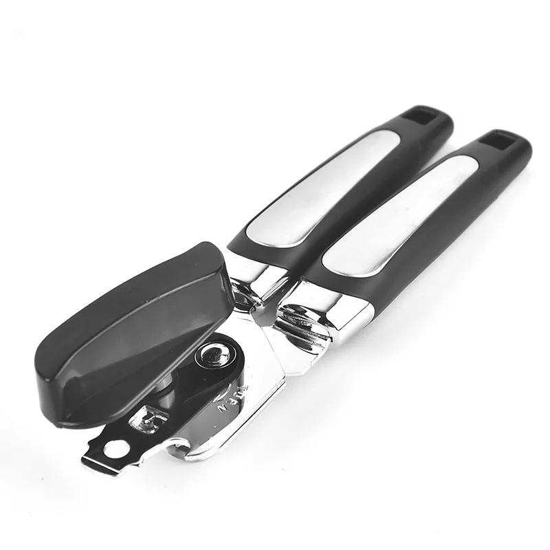 New Multifunctional 3 In 1 Non Slip Handle Heavy Duty Openning Tool Stainless Steel Manual Jar Opener