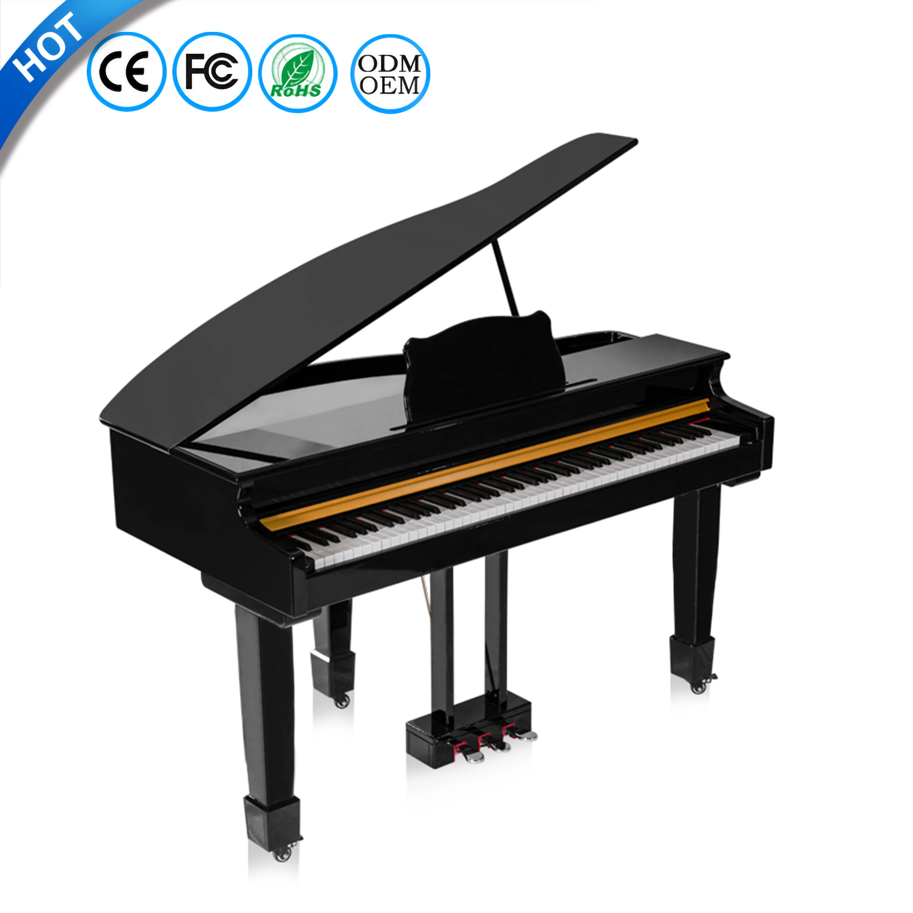 grand piano digital piano hammer action piano electric