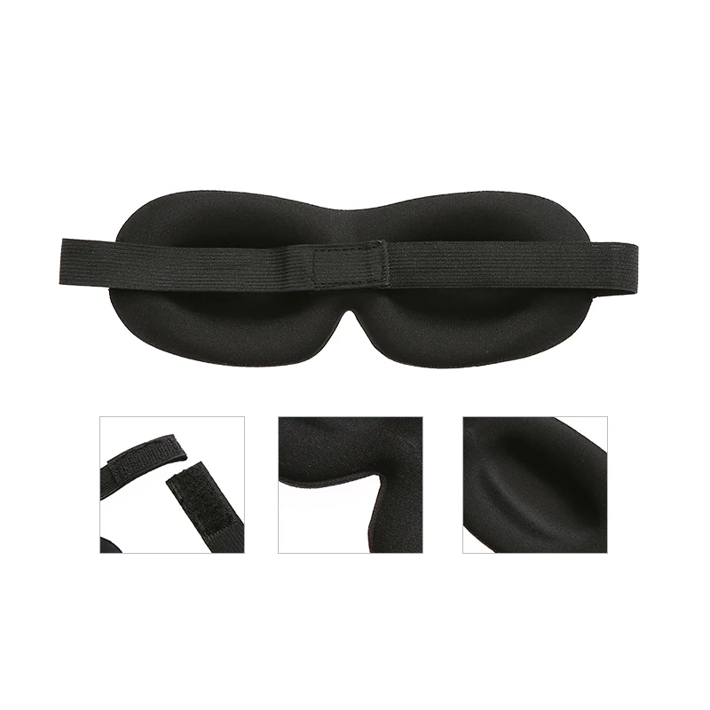 Private Label Customizable 3d eye patch Blocking Light 3D Contoured Eye Mask Factory customization Wholesale