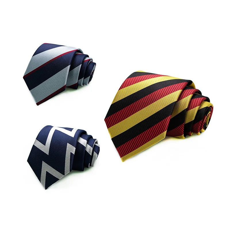 Высококачественный Специальный элегантный галстук в полоску от производителя модный мужской галстук
