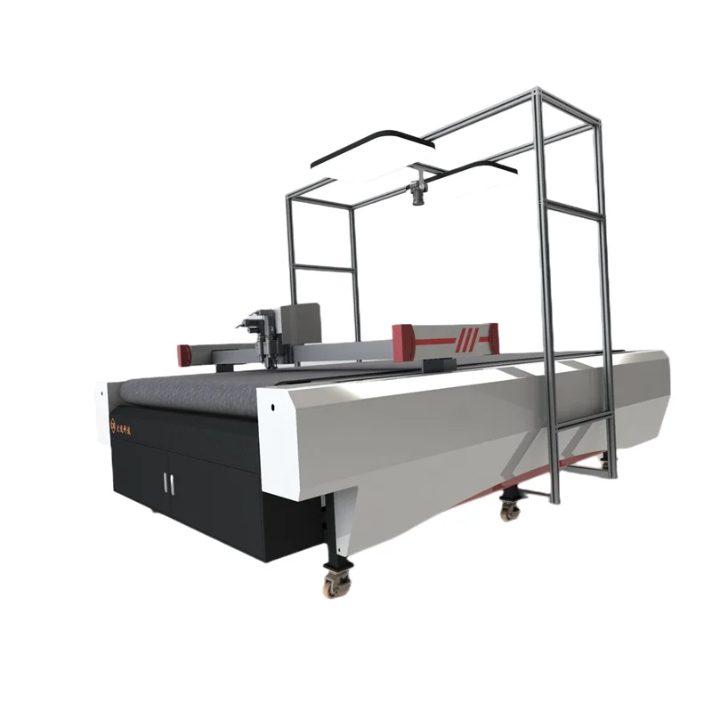 Rubber Cutting Machine Flatbed CNC & Automatic Cutting Machine Pneumatic Knife Digital Flabted Cutter