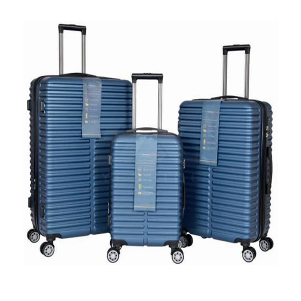 2023 Wholesale suitcase 360 degree Wheels ABS&PC Trolley Luggages travelling bags Luggage Sets