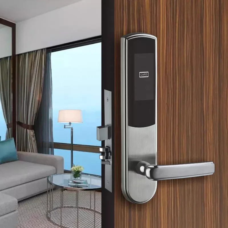 digital lock manufacturer Hot sales RFID card hotel lock with free hotel lock management system