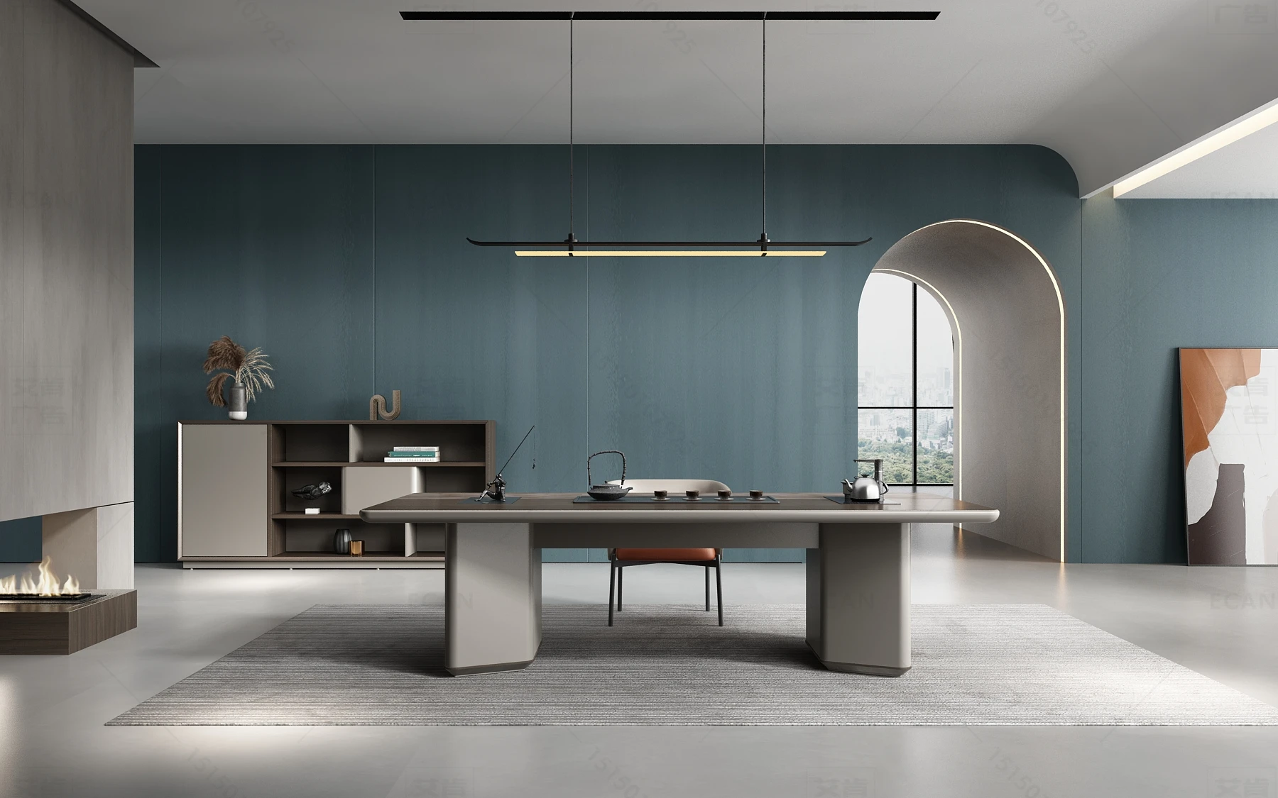 WEWORTH OEM modern design office furniture 5 tier wood sliding door filing cabinets with drawer