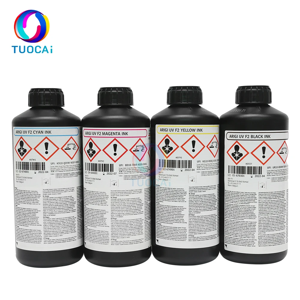 Best Price Original Belgian Agfa UV Curable INK Agfa Ink For Industrial Printhead Printing On Soft Material