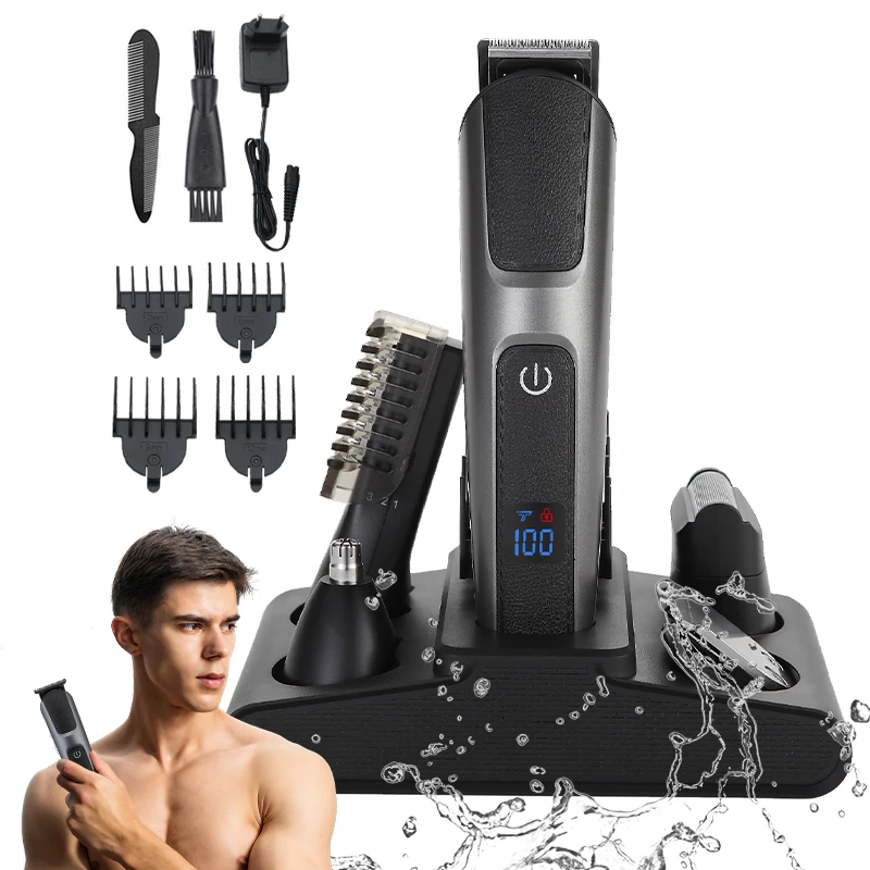 Cordless 5in1 Mens Hair Trimmer Body Trimmer/ Hair Cutter Sets