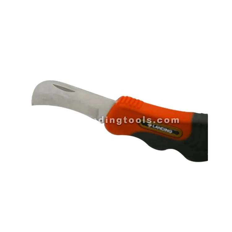 Abs Handle classic utility Covered By Rubber Steel Blade Knife, Knife Making Supplies,mini Folding Knife