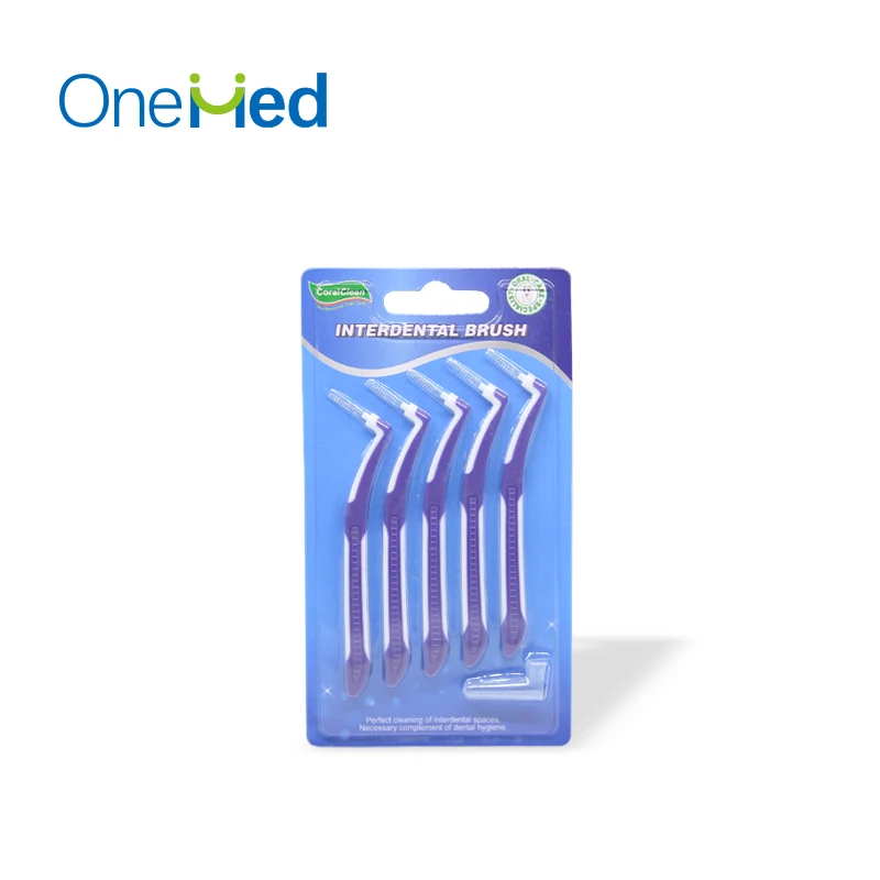 toothbrush approved dental disposable interdental brush with cover