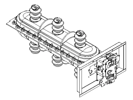 33KV 35KV 36KV 630A Indoor SF6 Gas Insulated Load Break Switch LBS Interrupeteur de charge