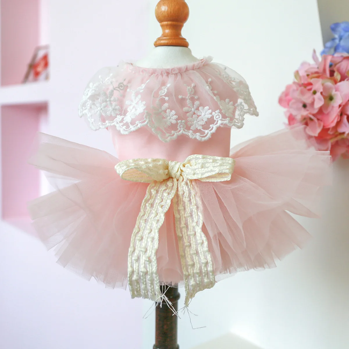 Wholesale Dog Dress Luxury Skirt Pet Clothes Spring Summer 2024 Designer Pet Clothes Luxury
