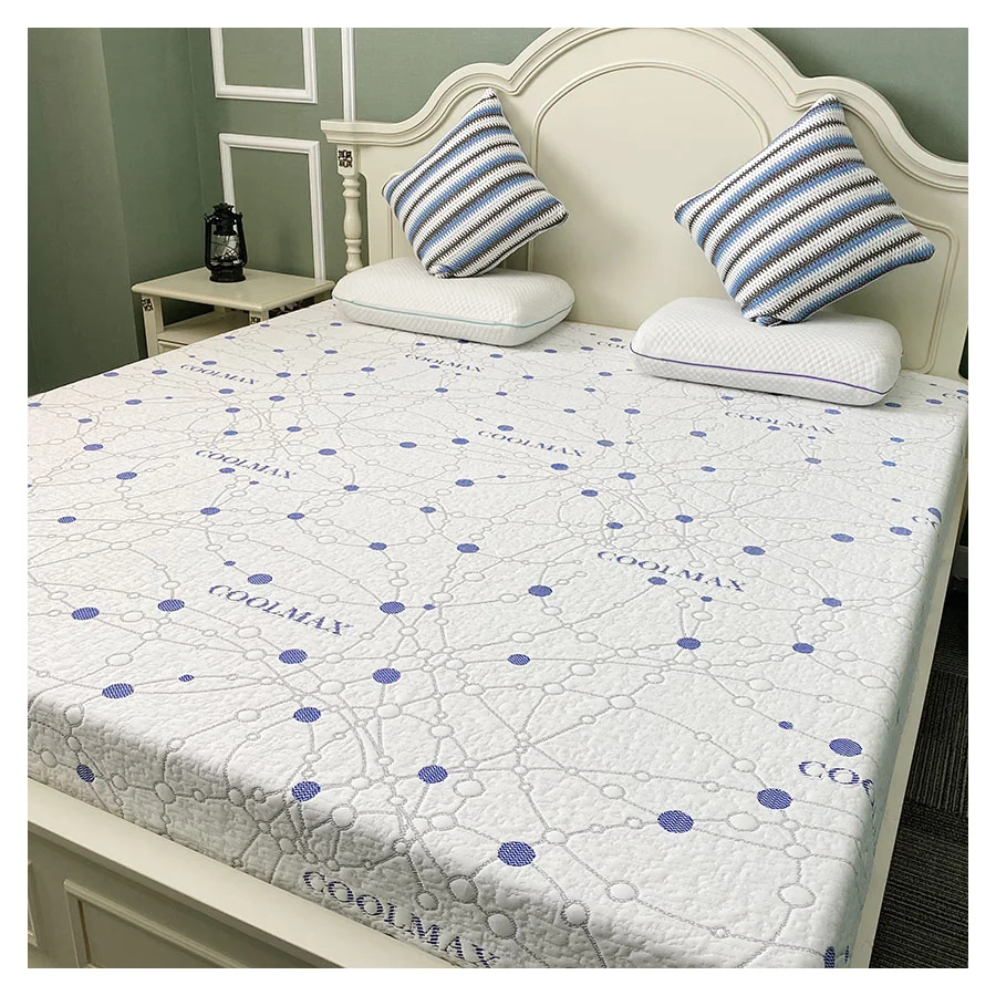 Прямая Заводская вязка, 100% полиэстер, жаккардовая ткань для матраса, домашний текстиль