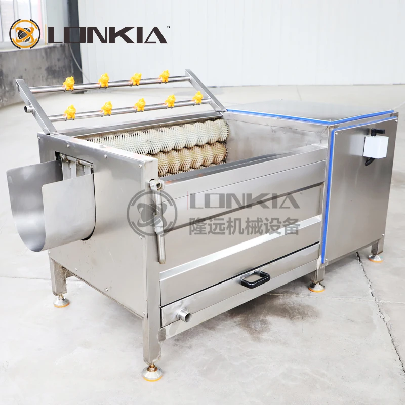 Промышленные картофельные пилинг и стиральная машина