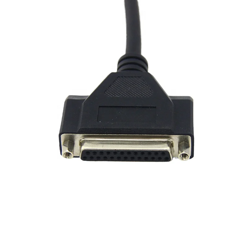 Custom DB25 Female to HDB26 Male Cable