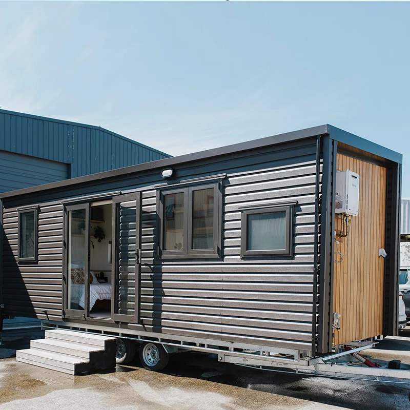 Customized RV camper fabricated house travel trailer for family