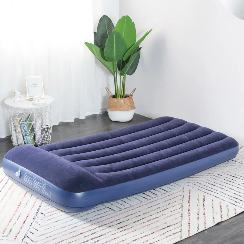 Outdoor Comfortable Foolding Portable Inflatable Mattress Bed Sleeping Mattress For Camping
