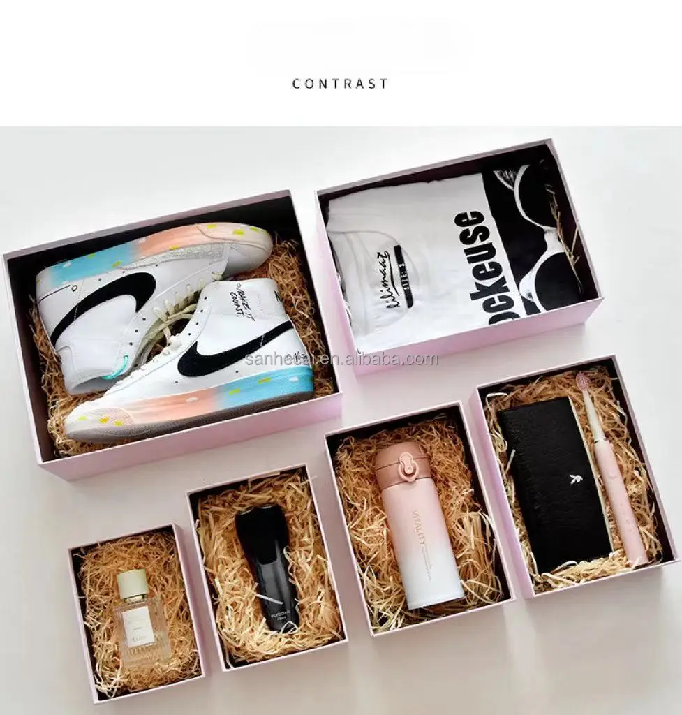 High Quality Custom Logo Printed Luxury Paper Boxes for Gift Jewelry and Cosmetic Packaging Solutions