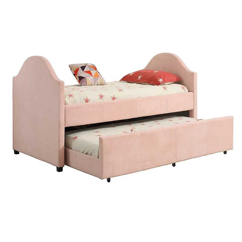 pink double french queen cartoon twin wooden panel two story ful size tall twin retractable garden canvas bed frame