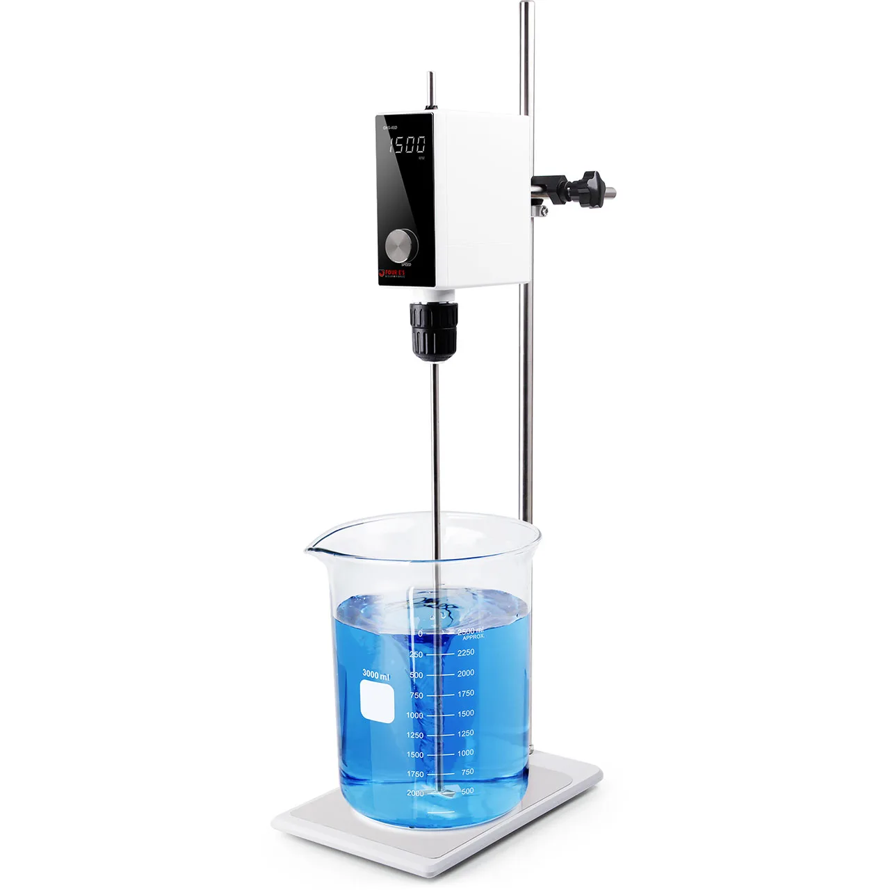 large volume lab stirrer mixer, 40l overhead stirrer laboratory