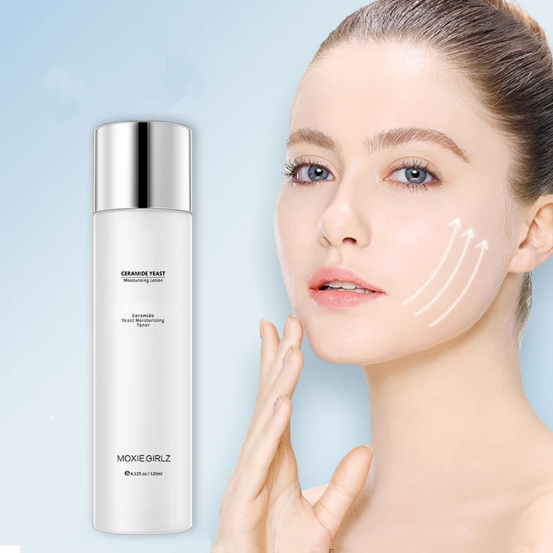 Private label Ceramide Yeast Softening Toner Water Emulsion for Face Hydration Oil Control Pore Shrinking