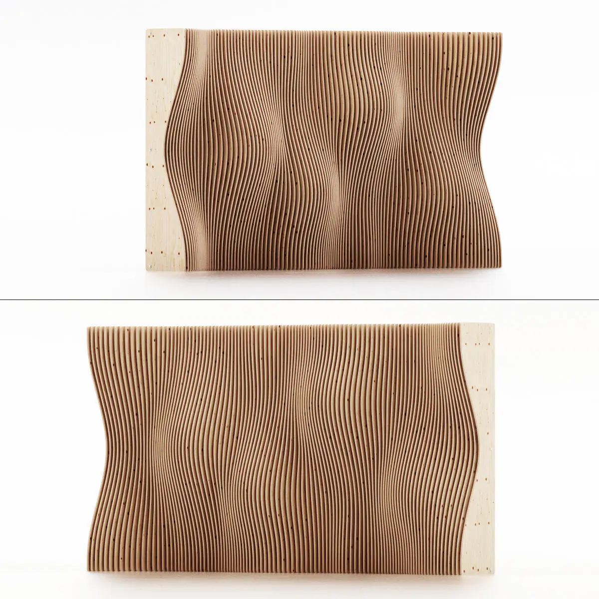 Wholesale of Solid wood 3d wall panel wood cladding interior for villas