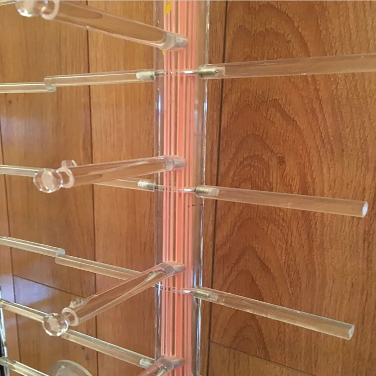 120*17.5cm eyeglass Wall Mounted display acrylic eyeglass display sunglasses acrylic display stand