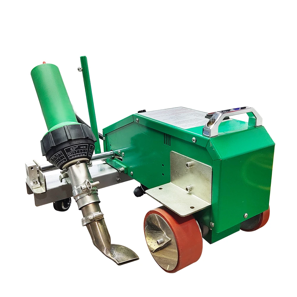 High quality wholesale TOP2000B Hot Air PVC Plastic Welding Machine, Vinyl Banner Hemming Machine With Handle