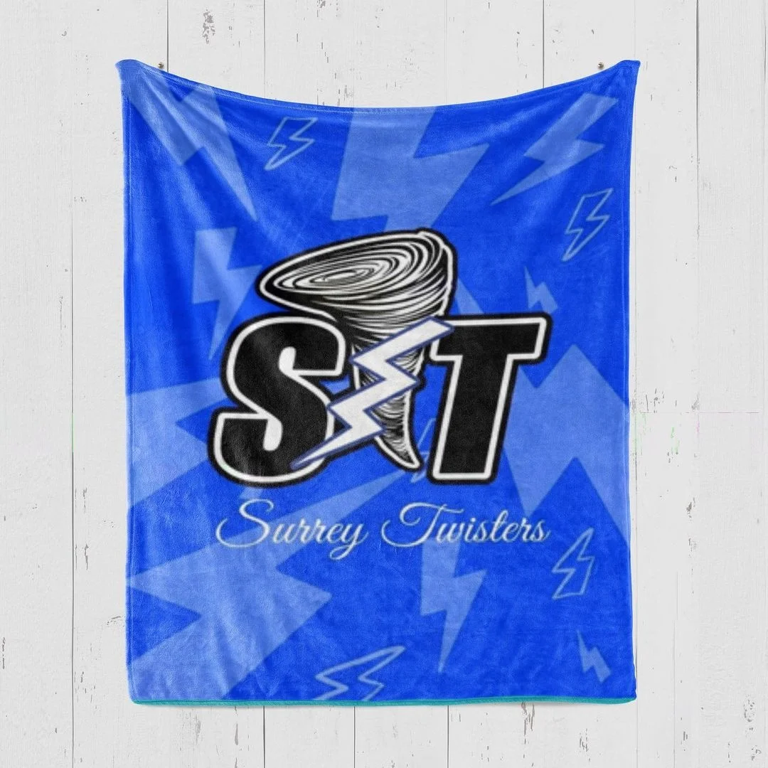 Wholesale custom  super soft fleece throw printed cheerleading blanket