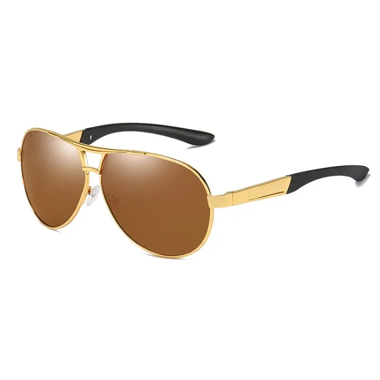 Polarized UV400 Resellable for $26+ Protection Metal Mirror Frame Sunglasses for Women Men