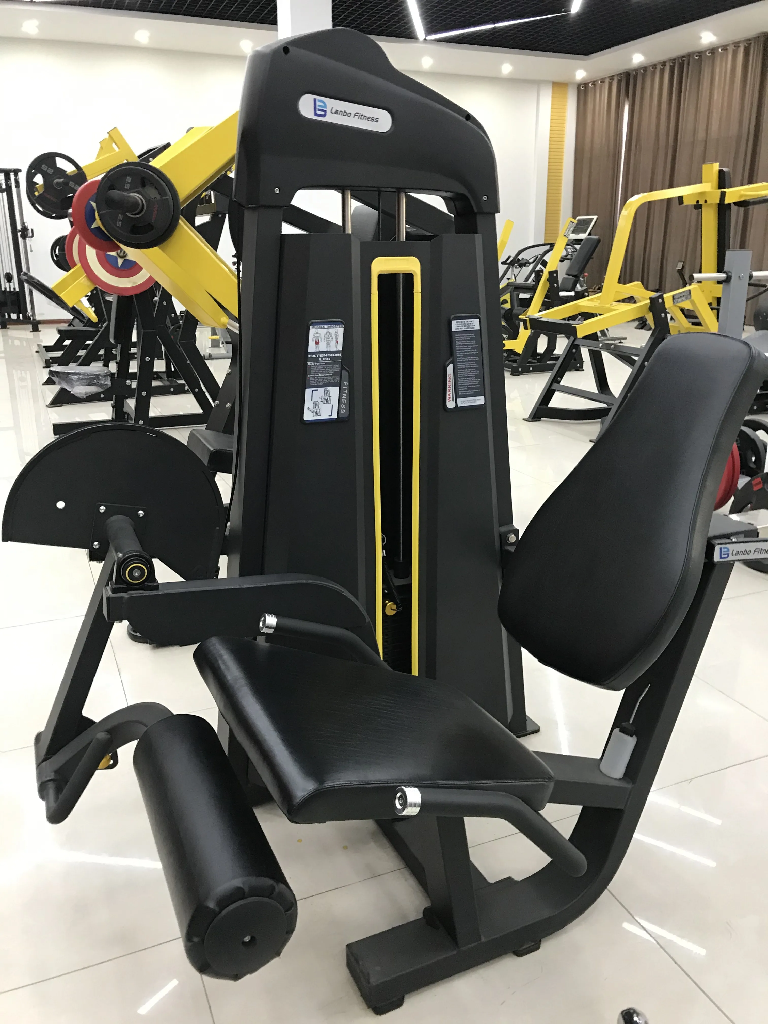 Hot Sale Commercial Used Gym Fitness Equipment Muscle Exercise Pin Loaded Strength Trainer Machine Leg