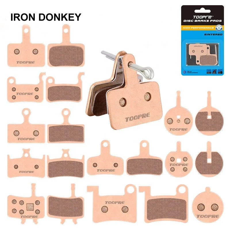 IRONDONKEY B01S J02A A01S G01S SH11 B03S Bicycle Resin Disc Brake Pads MTB Mountain Bike Semi Metal Brake Pads