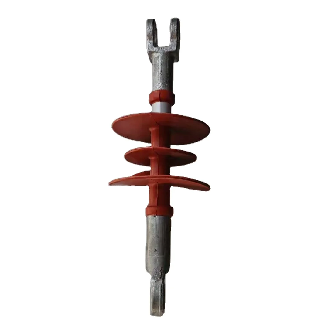 Rod suspension composite insulator    Rod type composite pin insulator  FPQ-10 Red strain