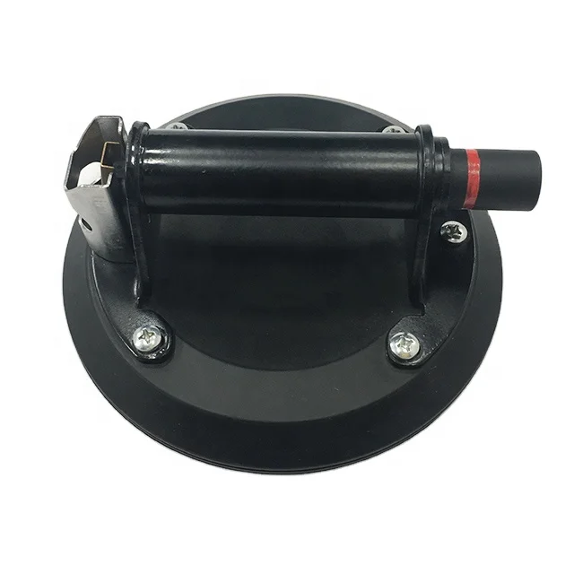 Стеклянная присоска с металлической ручкой