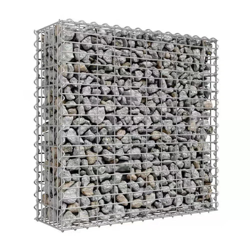 Galfan Welded Gabion Retaining Walls gabion stone cage  200x100x50 Welded  Gabion Basket   Fence