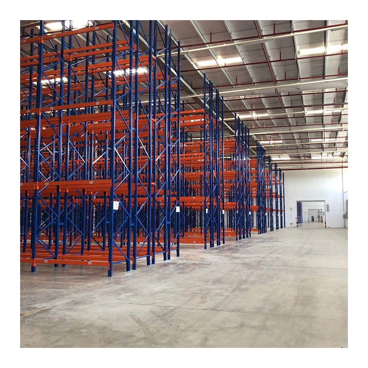 Лидер продаж, промышленная селективная стойка для хранения поддонов, двойная глубокая стойка для хранения высокой плотности, сверхпрочная стойка