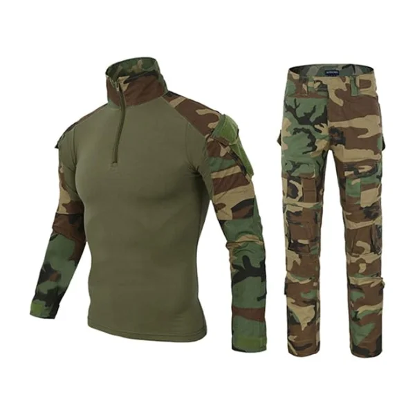 XINXING Safety Security Combat Tactical Uniform Pants Outdoors Training Python Pattern Camouflage Frog Suit for Men