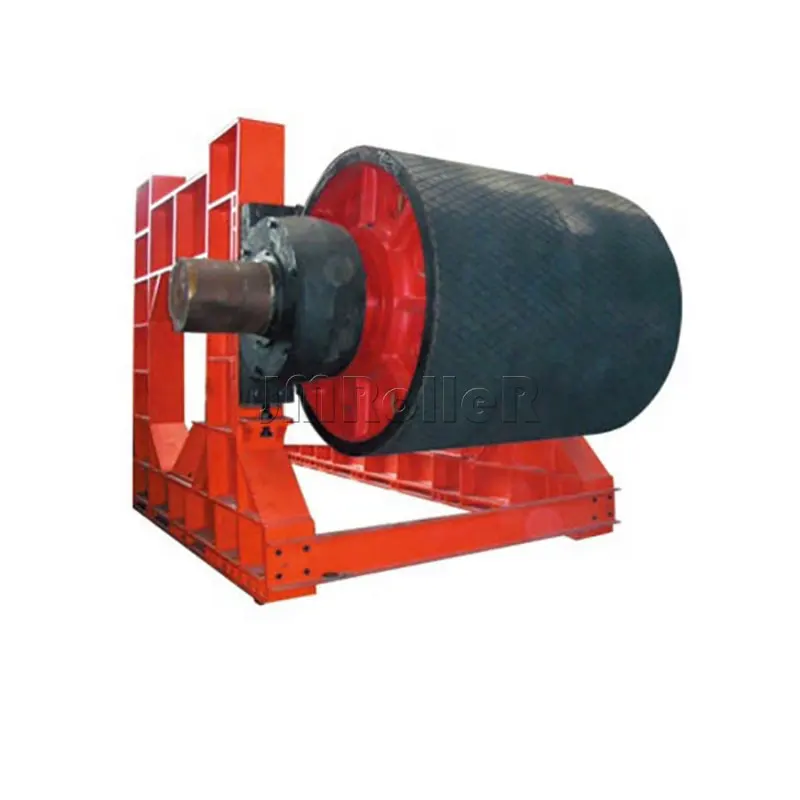 take up pulley conveyor pulley lagging price steel rubber pulley roller drum motor roller for belt conveyor