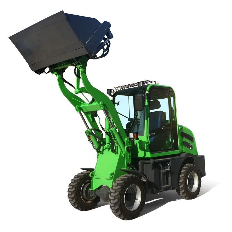 Best Selling European Type New Small Electric Dumper Loader With Different Attachments Mini Front Loader Battery Wheel Loader