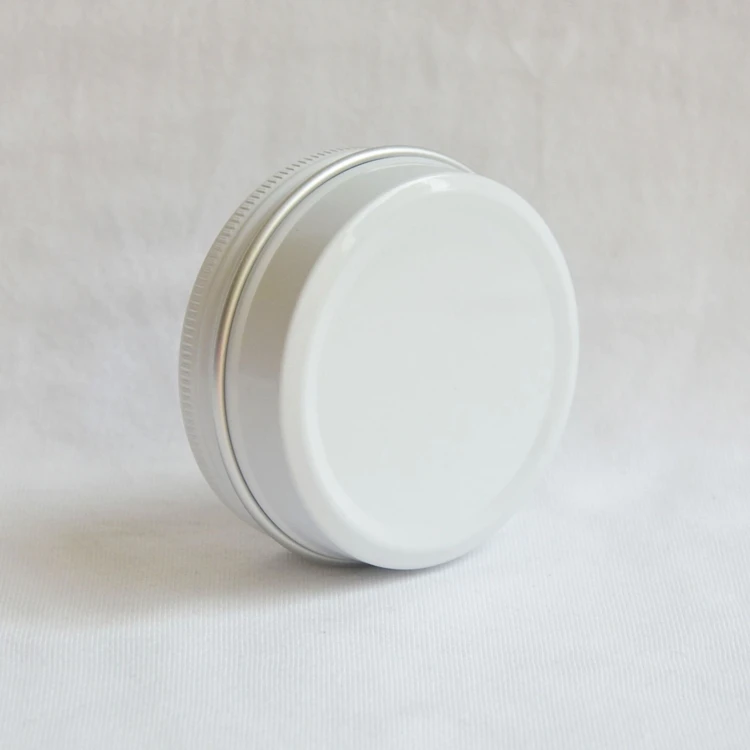 Box Container Jar D68x27mm X27mm Luxury Aluminum Cans Small Aluminum Packaging Aluminum White Cigar Casesn 2oz Sincereal