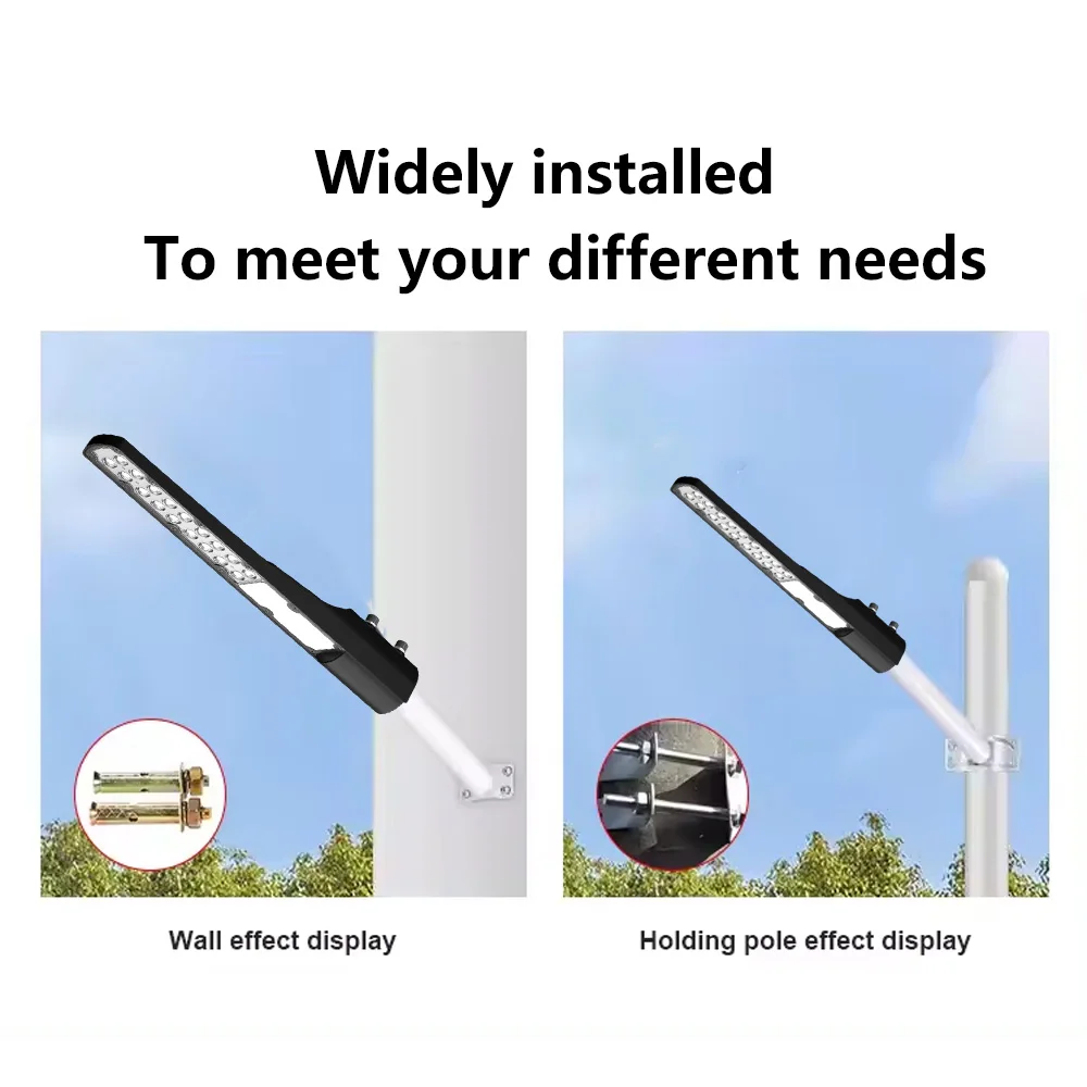KCD 30w 50w 100w 200w SMD2835 High Quality Super Brightness Roadway Pathway Waterproof Smart Street Light LED Street Lamp