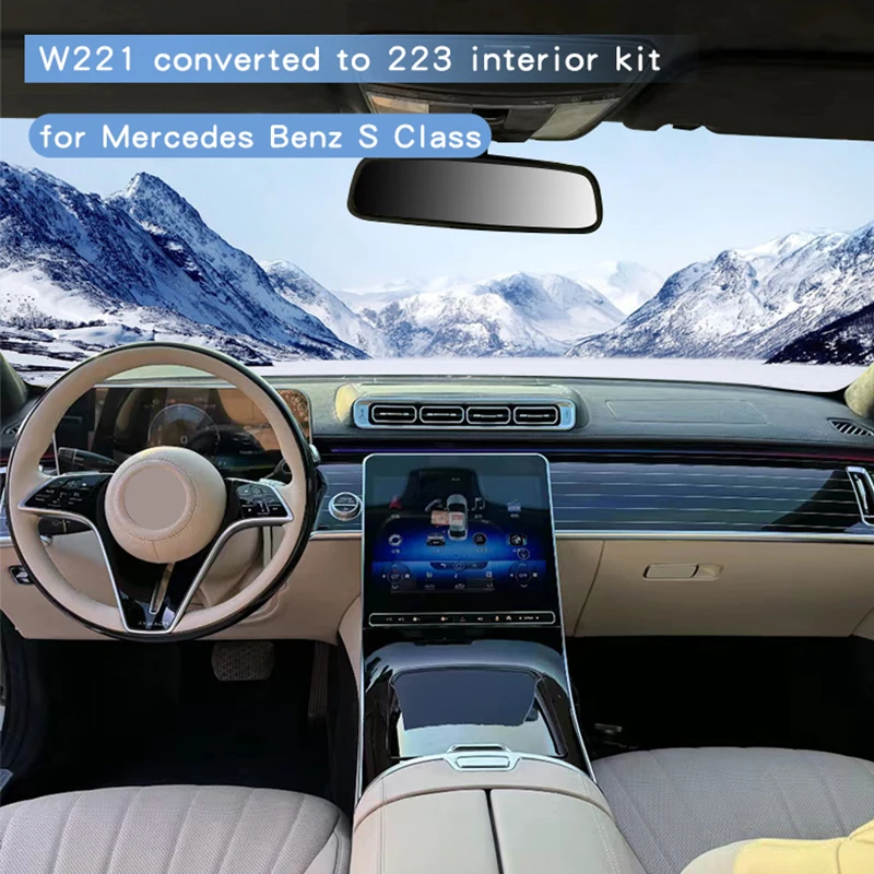 DJZG W221 to W223 upgrade interior kit  for Mercedes-Benz S class