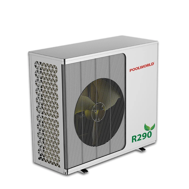 R290 напольный нагревательный 140000 btu Электрический 35 кВт 50 12 моноблок r290 380 В тепловой насос для подогрева пола