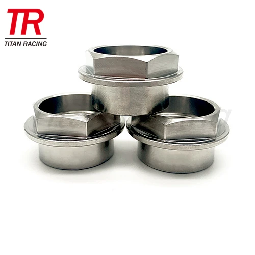 Gr5 Titanium Ducati front wheel nut M25X1,25